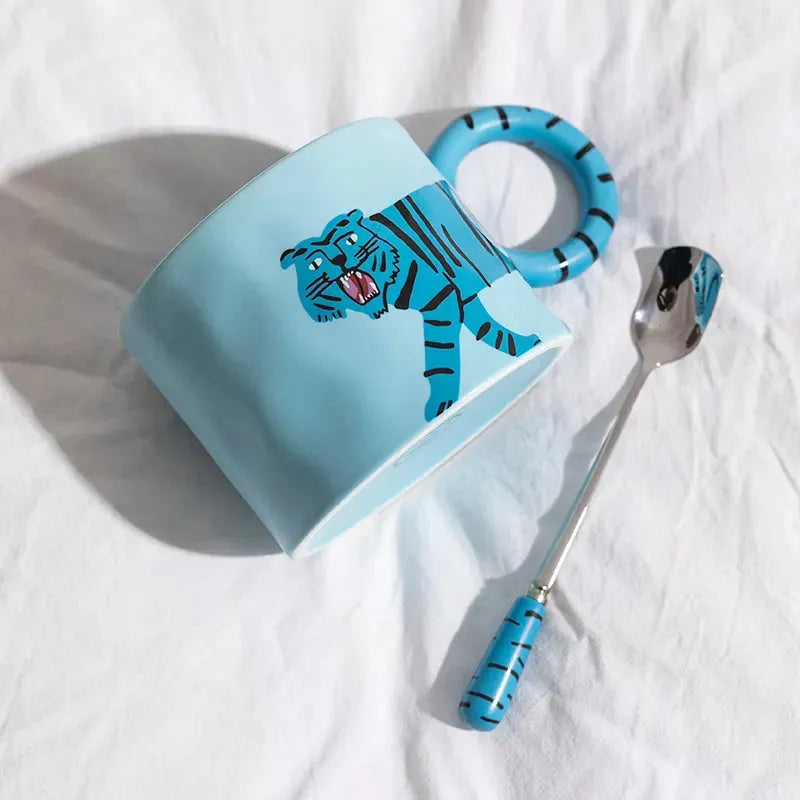 Animal Coffee Cup Home Cute Ceramic - Bellarte Enchanté Animal Coffee Cup Home Cute Ceramic