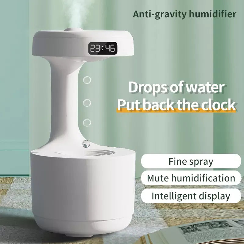 Anti-gravity Humidifier Water Droplet Backflow Aromatherapy - Bellarte Enchanté Anti-gravity Humidifier Water Droplet Backflow Aromatherapy