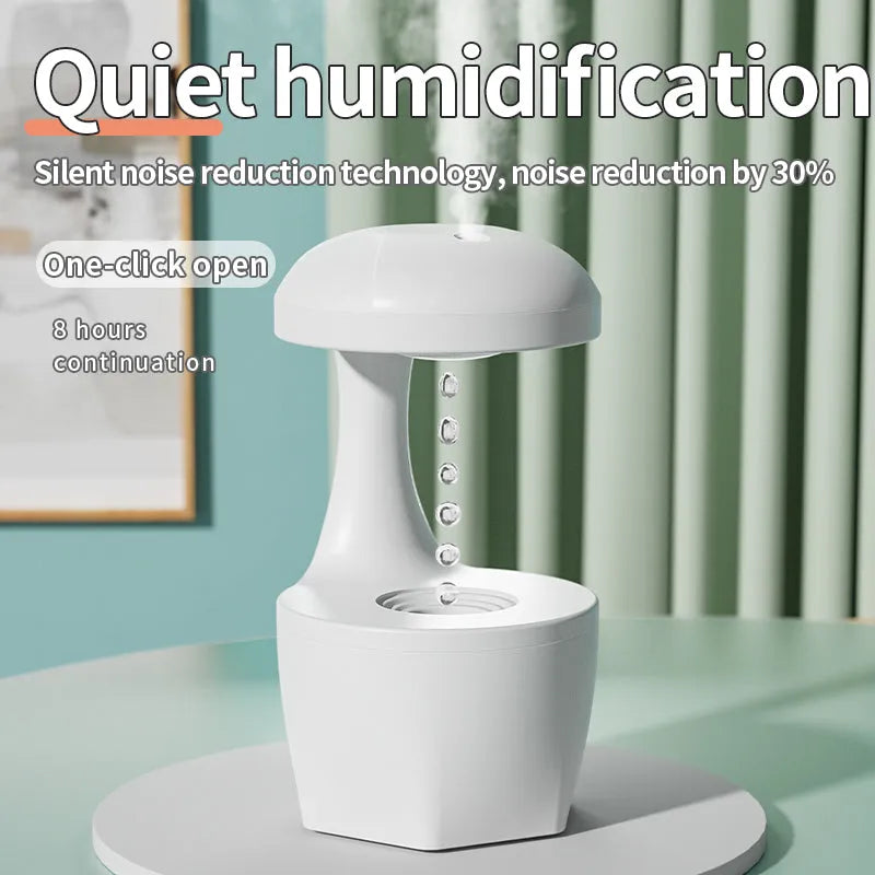 Anti-gravity Humidifier Water Droplet Backflow Aromatherapy - Bellarte Enchanté Anti-gravity Humidifier Water Droplet Backflow Aromatherapy
