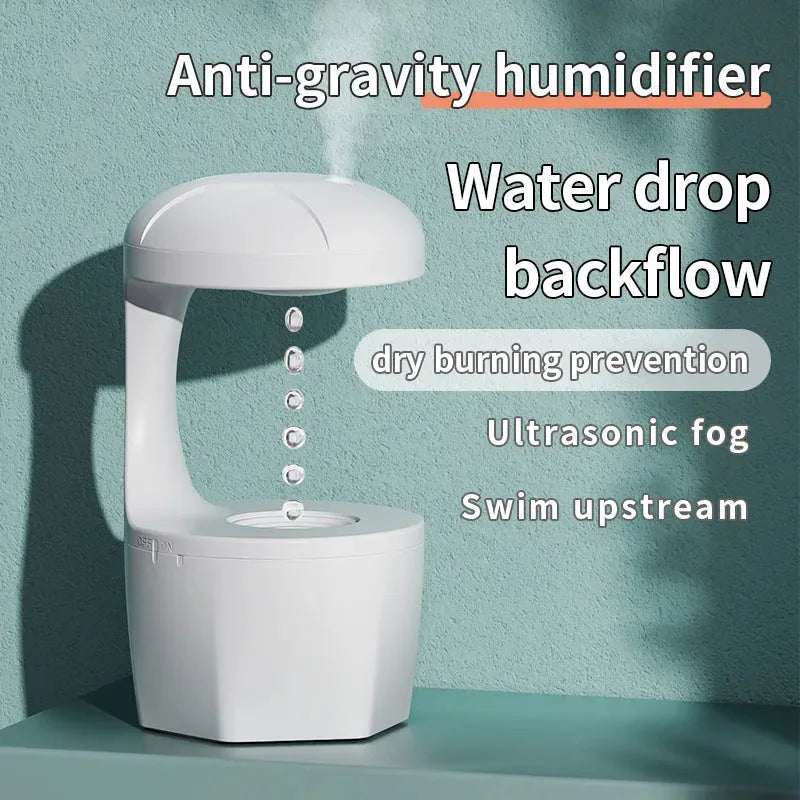 Anti-gravity Humidifier Water Droplet Backflow Aromatherapy - Bellarte Enchanté Anti-gravity Humidifier Water Droplet Backflow Aromatherapy