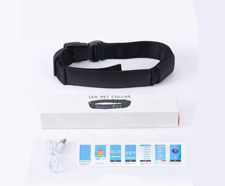 Anti Lost Dog Collar Rechargeable Pet Collar - Bellarte Enchanté Anti Lost Dog Collar Rechargeable Pet Collar