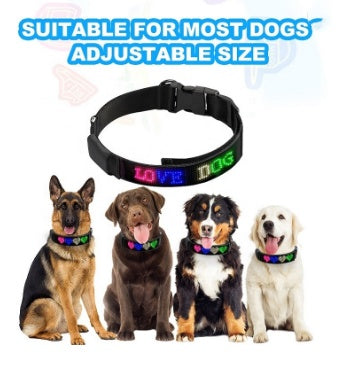 Anti Lost Dog Collar Rechargeable Pet Collar - Bellarte Enchanté Anti Lost Dog Collar Rechargeable Pet Collar