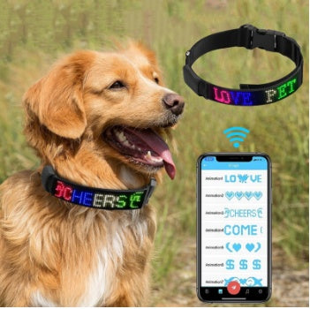 Anti Lost Dog Collar Rechargeable Pet Collar - Bellarte Enchanté Anti Lost Dog Collar Rechargeable Pet Collar