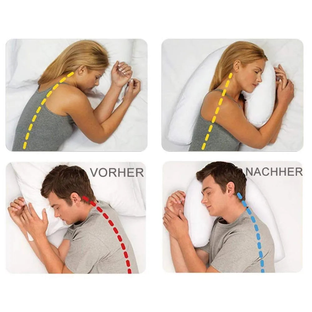 Anti-snoring Side Sleeping Fixed Sleeping Position U-shaped Pillow - Bellarte Enchanté Anti-snoring Side Sleeping Fixed Sleeping Position U-shaped Pillow