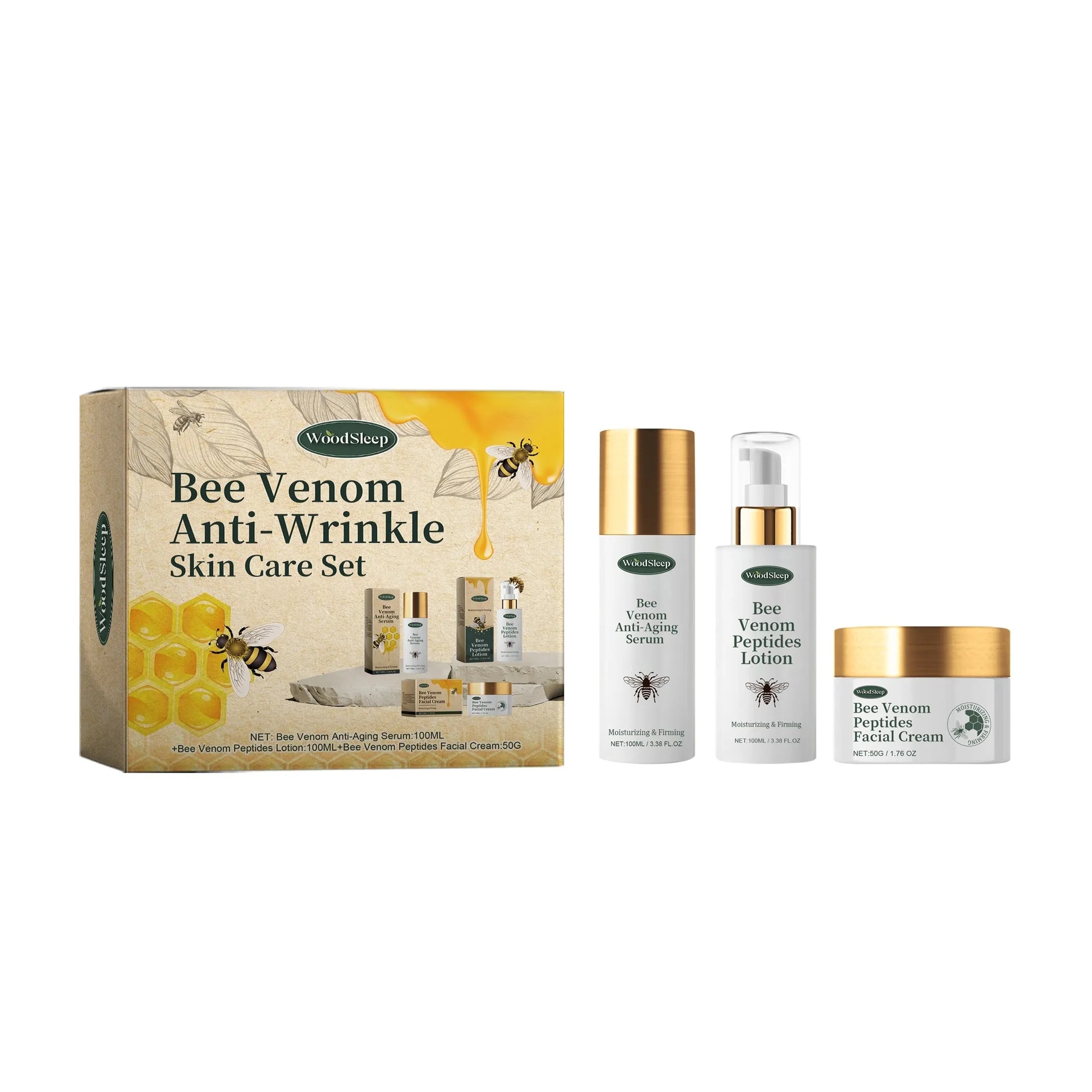 Anti Wrinkle Skincare Set - Bellarte Enchanté Anti Wrinkle Skincare Set