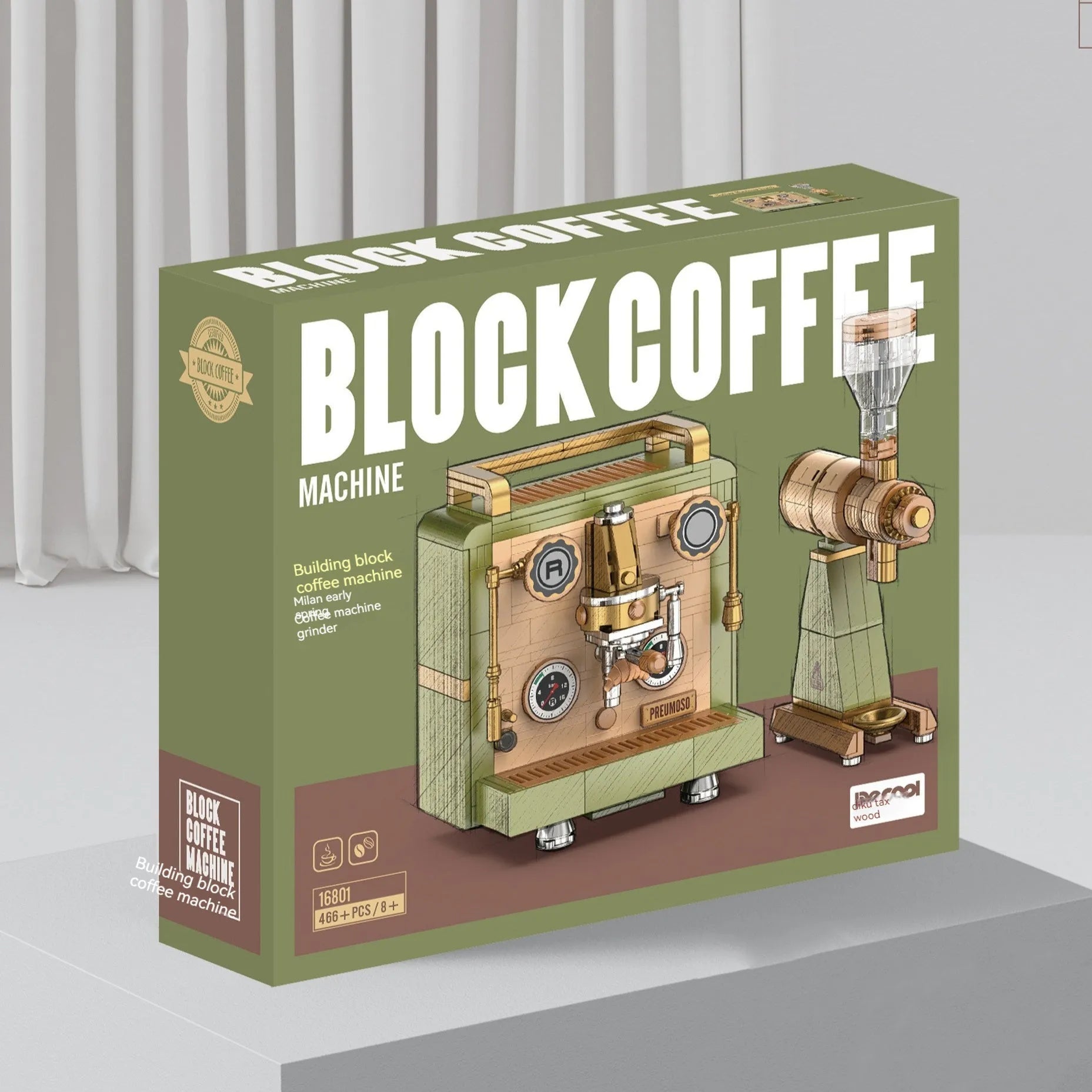 Assemble Model Building Block Toy - Bellarte Enchanté Assemble Model Building Block Toy