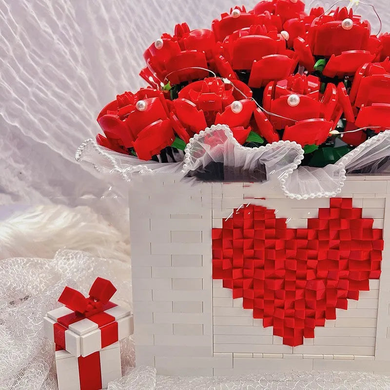 Assembled DIY Flower Ornaments For Girls Valentine's Day - Bellarte Enchanté Assembled DIY Flower Ornaments For Girls Valentine's Day