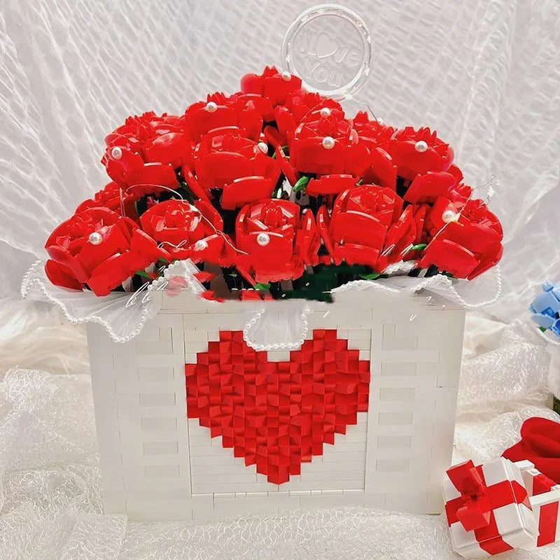 Assembled DIY Flower Ornaments For Girls Valentine's Day - Bellarte Enchanté Assembled DIY Flower Ornaments For Girls Valentine's Day