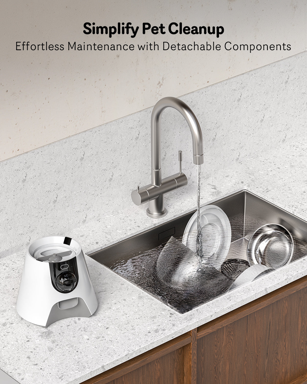 Automatic Cat Feeder With Camera, 1080P HD Video, Night Vision, 5G WiFi, 2-Way Audio, 10s Voice Recorder, Low Food & Blockage - Bellarte Enchanté Automatic Cat Feeder With Camera, 1080P HD Video, Night Vision, 5G WiFi, 2-Way Audio, 10s Voice Recorder, Low Food & Blockage