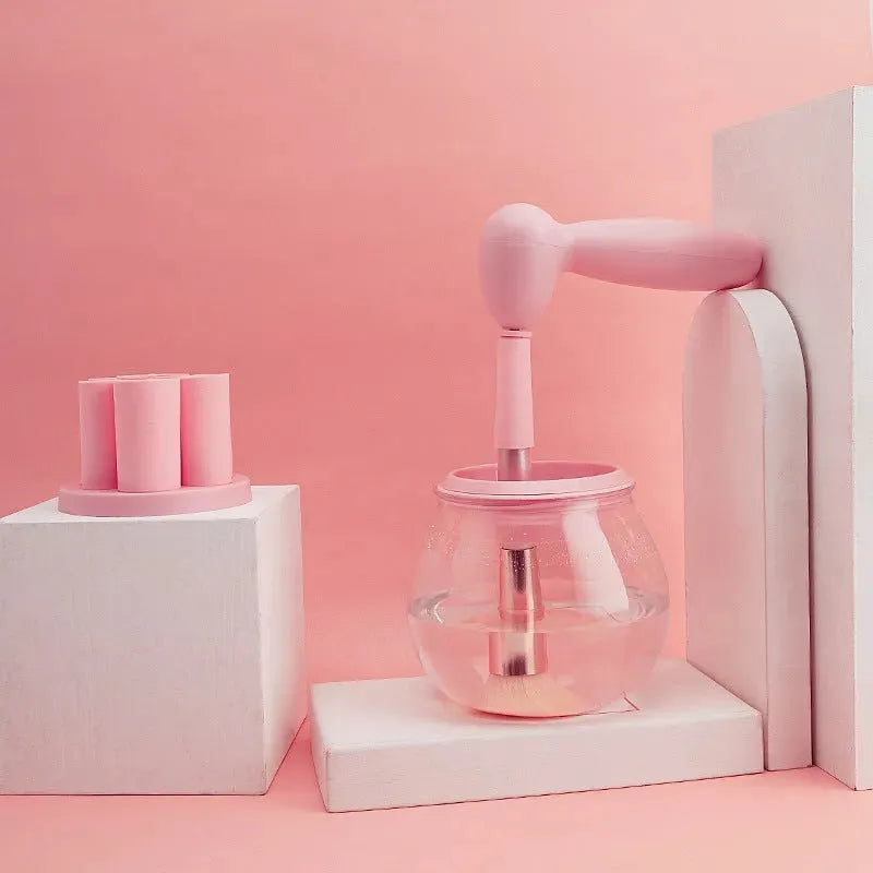 Automatic Makeup Brush Cleaner Efficient & Gentle - Bellarte Enchanté Automatic Makeup Brush Cleaner Efficient & Gentle