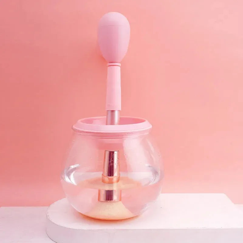 Automatic Makeup Brush Cleaner Efficient & Gentle - Bellarte Enchanté Automatic Makeup Brush Cleaner Efficient & Gentle