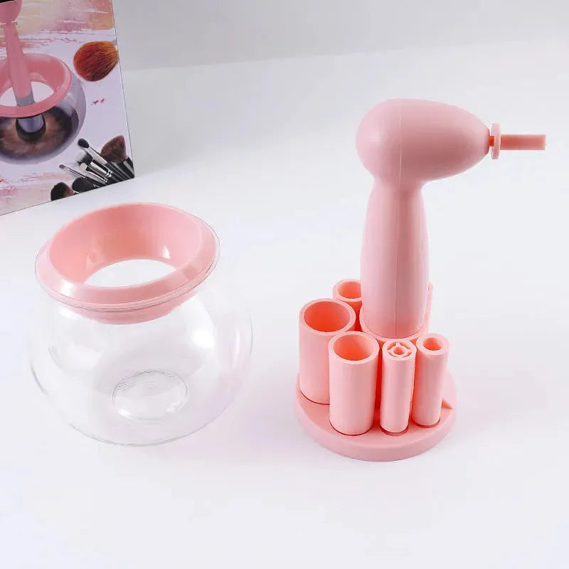 Automatic Makeup Brush Cleaner Efficient & Gentle - Bellarte Enchanté Automatic Makeup Brush Cleaner Efficient & Gentle