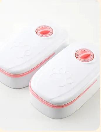 Automatic Pet Feeder Smart Food Dispenser For Cats Dogs Timer Stainless Steel Bowl Auto Dog Cat Pet Feeding Pets Supplies - Bellarte Enchanté Automatic Pet Feeder Smart Food Dispenser For Cats Dogs Timer Stainless Steel Bowl Auto Dog Cat Pet Feeding Pets Supplies