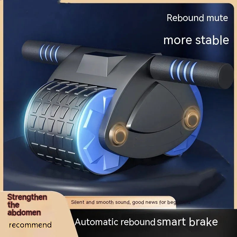 Automatic Rebound Abdominal Crunch Board Abdominal Wheel Belly Roll Anti-spill Glue - Bellarte Enchanté Automatic Rebound Abdominal Crunch Board Abdominal Wheel Belly Roll Anti-spill Glue