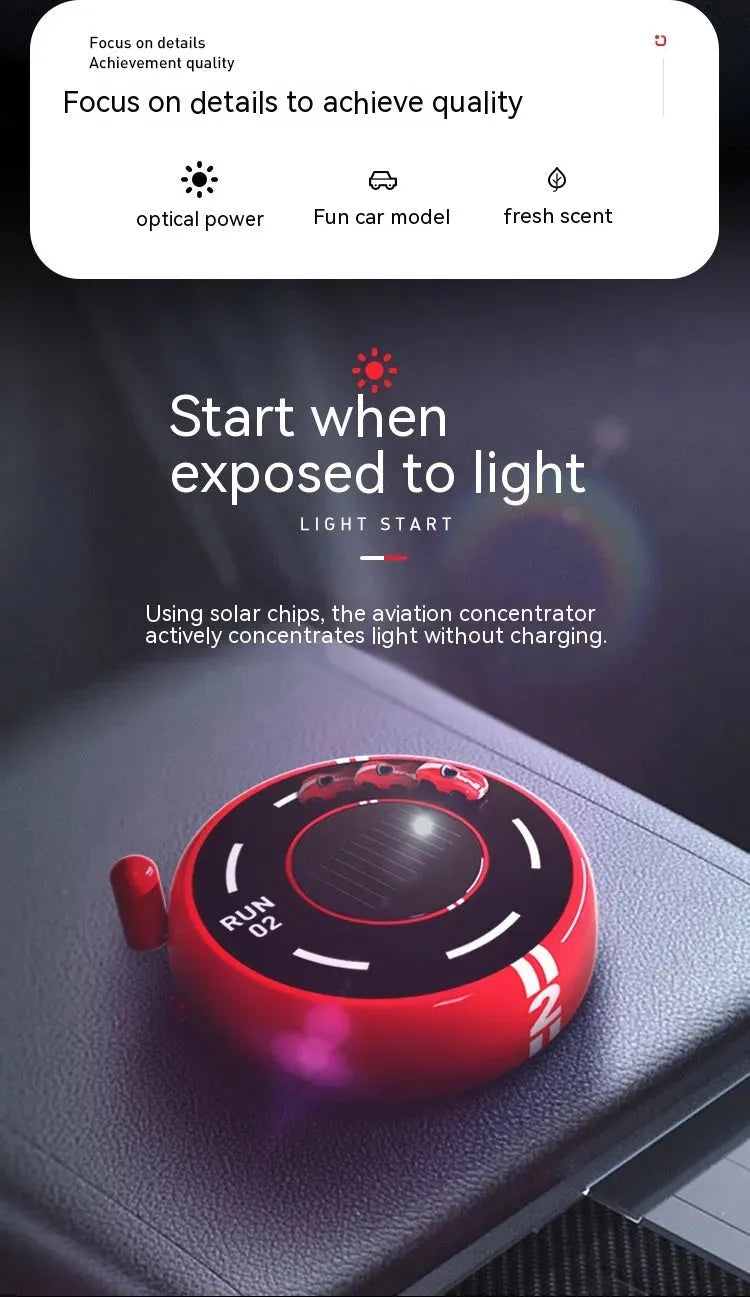 Automobile Aromatherapy Car Light Sense Model - Bellarte Enchanté Automobile Aromatherapy Car Light Sense Model