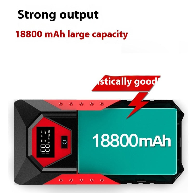 Automobile Emergency Start Power Source 12V Mobile Power Bank Large Capacity Car Battery - Bellarte Enchanté Automobile Emergency Start Power Source 12V Mobile Power Bank Large Capacity Car Battery