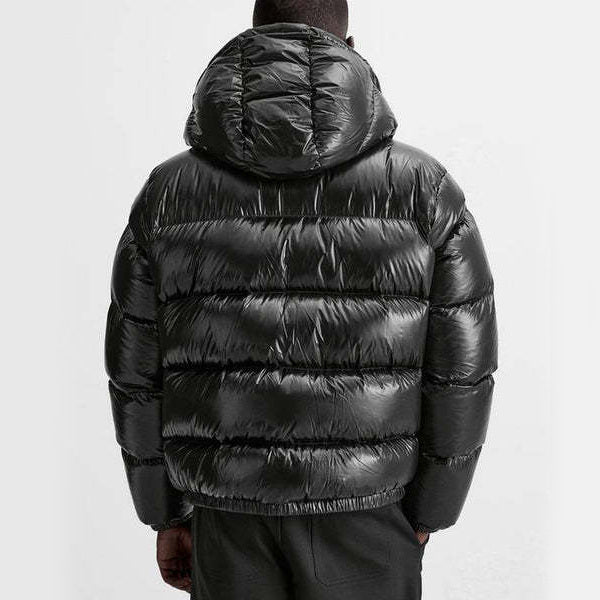 Autumn And Winter Down Black Warm Simple And Comfortable Hooded Short Coat - Bellarte Enchanté Autumn And Winter Down Black Warm Simple And Comfortable Hooded Short Coat