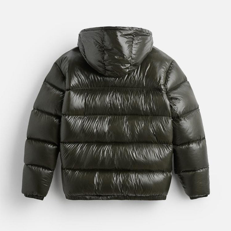 Autumn And Winter Down Black Warm Simple And Comfortable Hooded Short Coat - Bellarte Enchanté Autumn And Winter Down Black Warm Simple And Comfortable Hooded Short Coat