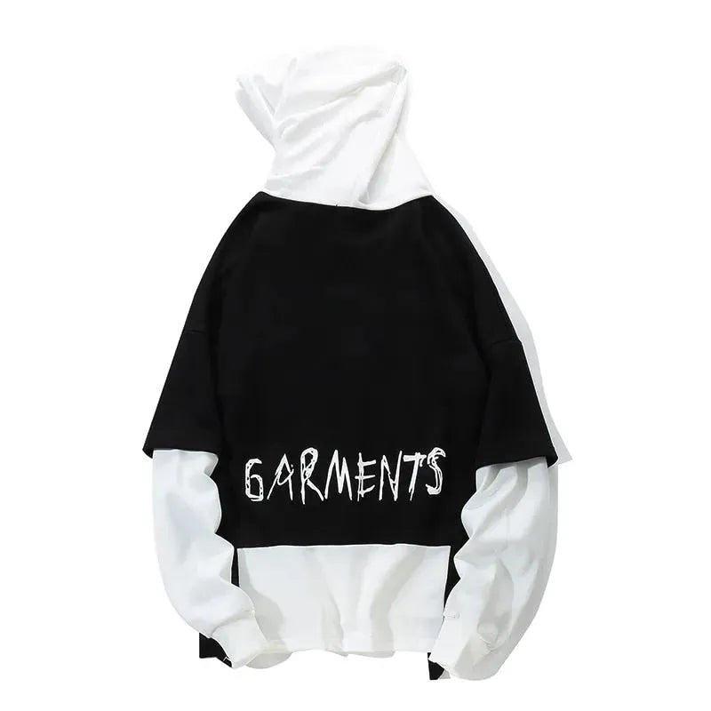 Autumn Men Graffiti Oversize Hoodies Hip-hop Round Neck Cotton Hoodie - Bellarte Enchanté Autumn Men Graffiti Oversize Hoodies Hip-hop Round Neck Cotton Hoodie
