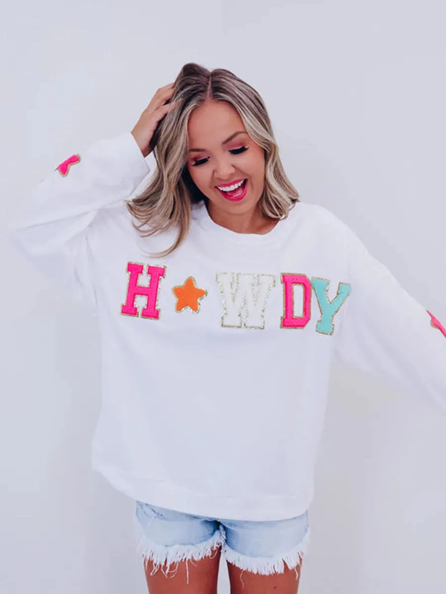 Autumn New Round Neck Long Sleeve Top Women's Sweater - Bellarte Enchanté Autumn New Round Neck Long Sleeve Top Women's Sweater