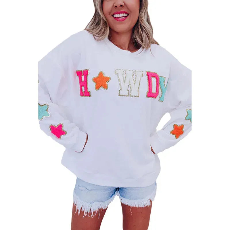 Autumn New Round Neck Long Sleeve Top Women's Sweater - Bellarte Enchanté Autumn New Round Neck Long Sleeve Top Women's Sweater