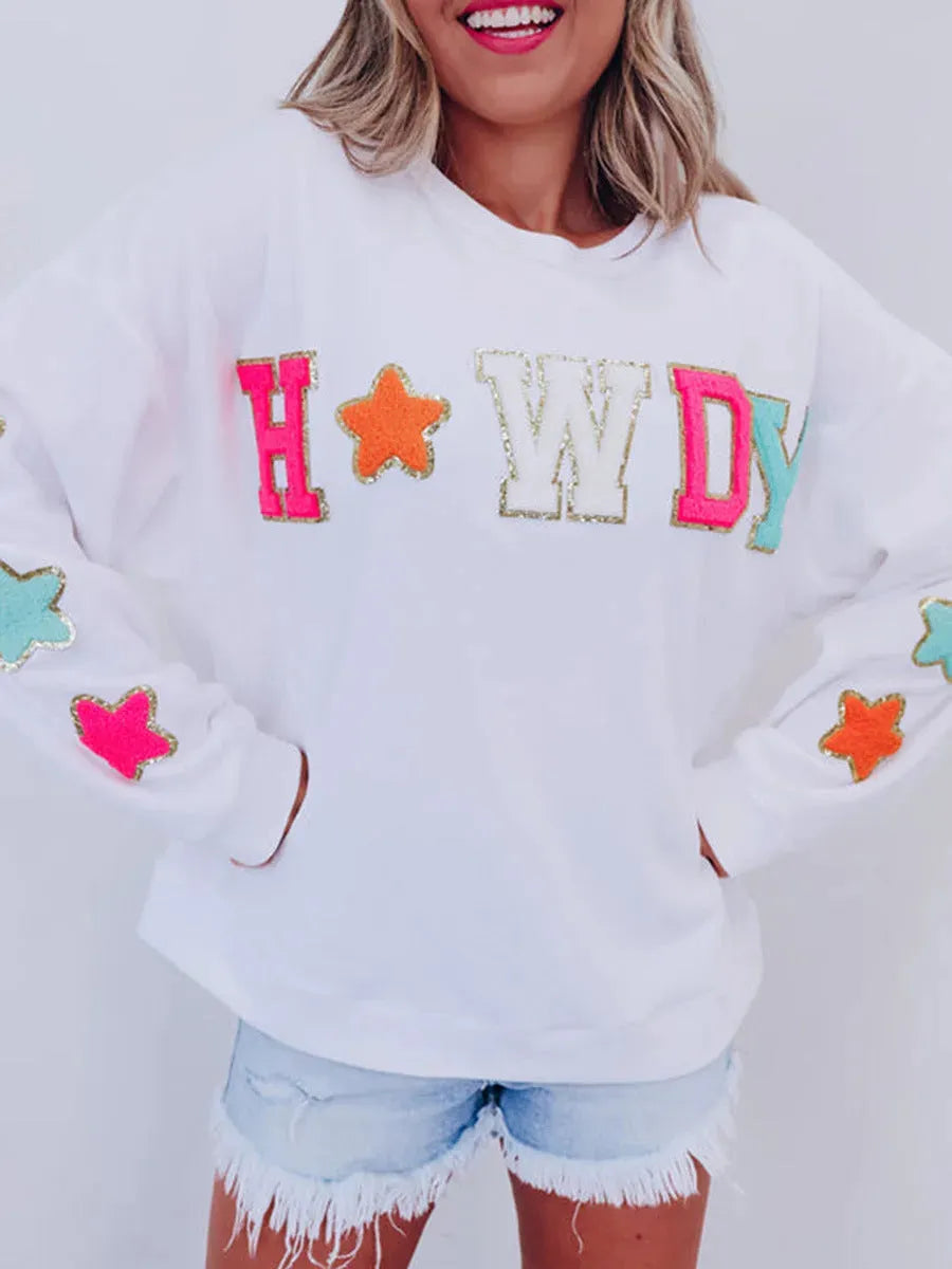 Autumn New Round Neck Long Sleeve Top Women's Sweater - Bellarte Enchanté Autumn New Round Neck Long Sleeve Top Women's Sweater