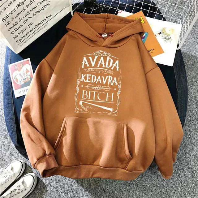 Avada Kedavra BItch Hoodie - Bellarte Enchanté Avada Kedavra BItch Hoodie