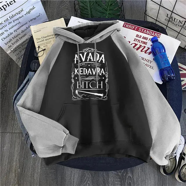 Avada Kedavra BItch Hoodie - Bellarte Enchanté Avada Kedavra BItch Hoodie