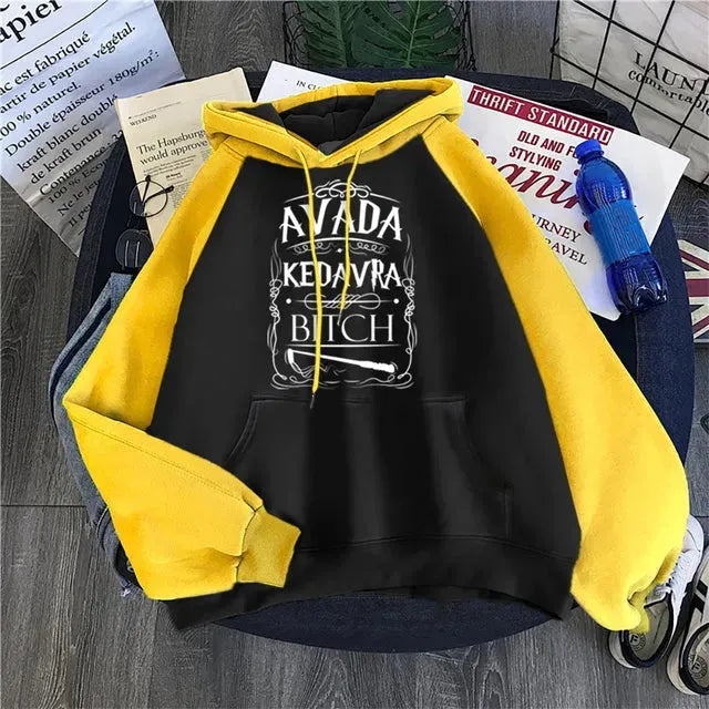 Avada Kedavra BItch Hoodie - Bellarte Enchanté Avada Kedavra BItch Hoodie