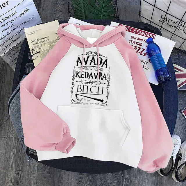 Avada Kedavra BItch Hoodie - Bellarte Enchanté Avada Kedavra BItch Hoodie