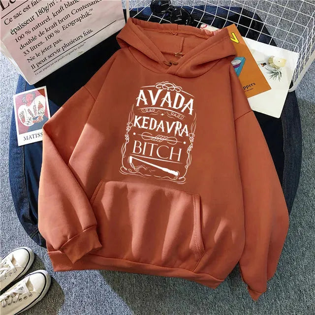 Avada Kedavra BItch Hoodie - Bellarte Enchanté Avada Kedavra BItch Hoodie