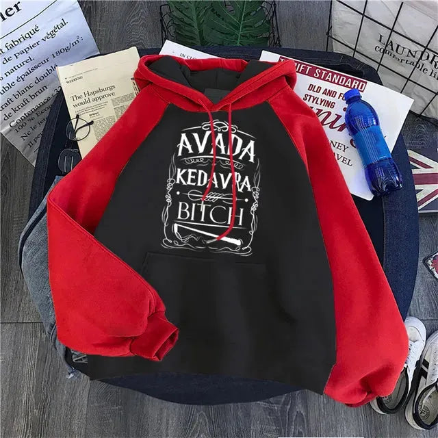 Avada Kedavra BItch Hoodie - Bellarte Enchanté Avada Kedavra BItch Hoodie