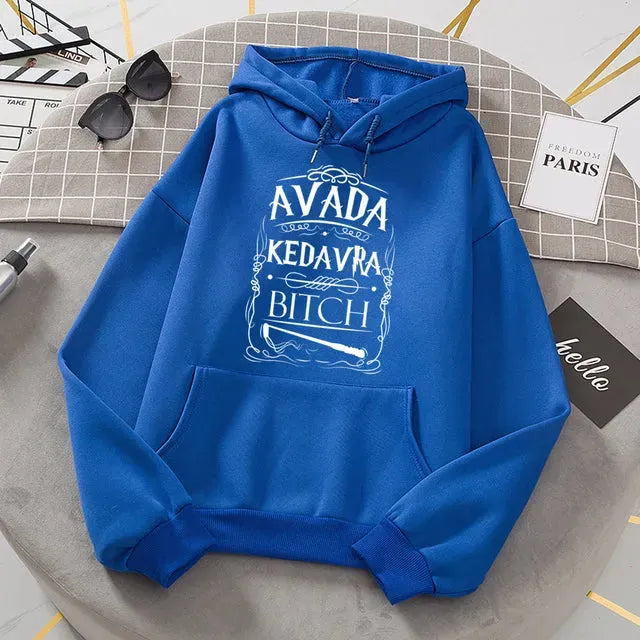 Avada Kedavra BItch Hoodie - Bellarte Enchanté Avada Kedavra BItch Hoodie