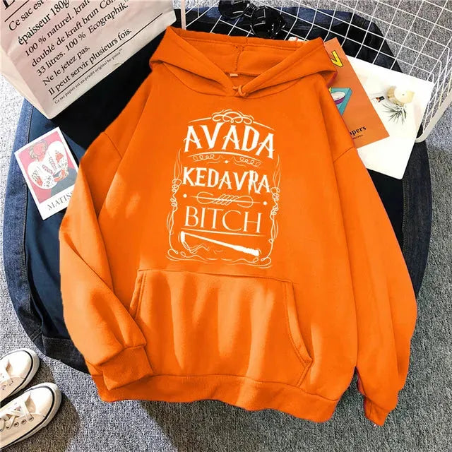 Avada Kedavra BItch Hoodie - Bellarte Enchanté Avada Kedavra BItch Hoodie