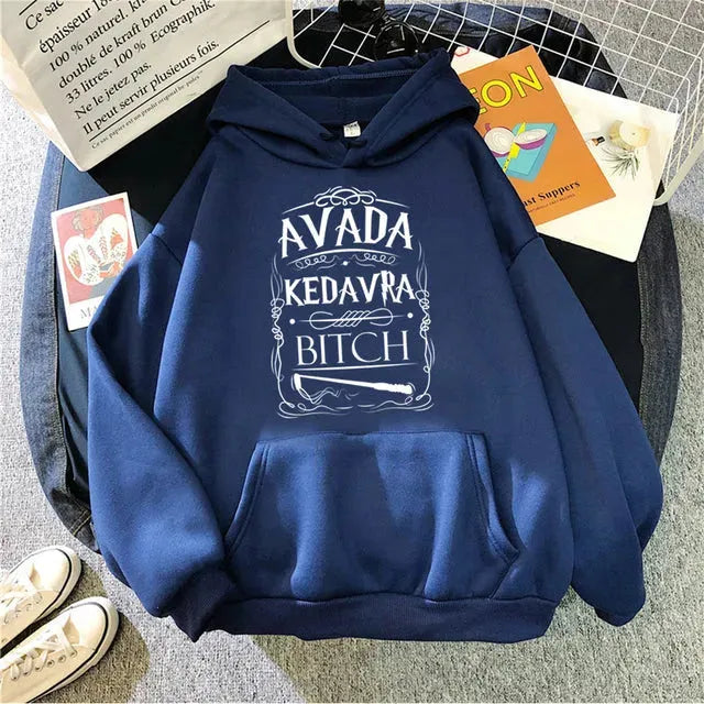 Avada Kedavra BItch Hoodie - Bellarte Enchanté Avada Kedavra BItch Hoodie