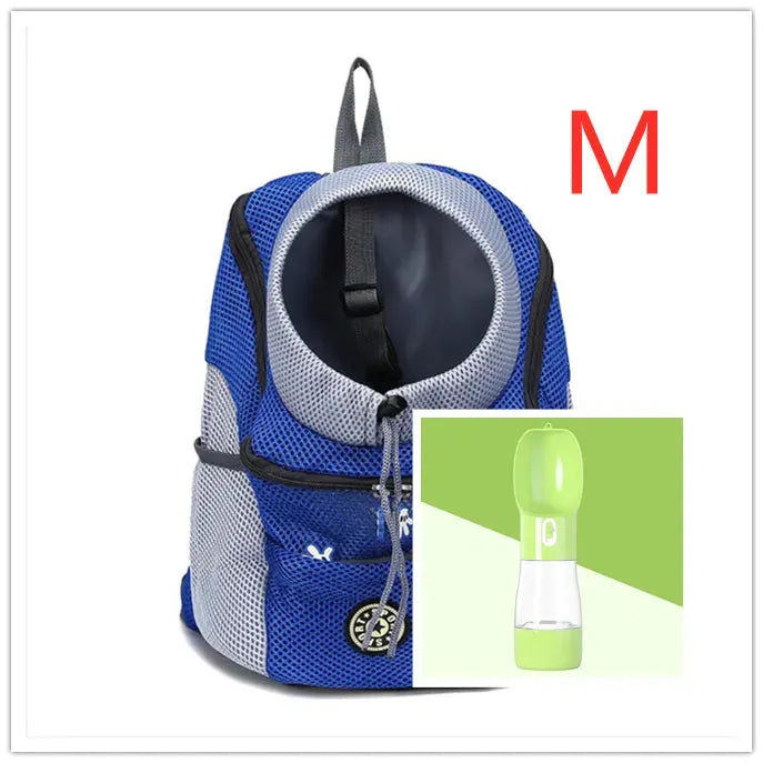 Pet Dog Carrier Carrier For Dogs Backpack Out Double Shoulder Portable Travel Outdoor Carrier Bag Mesh - Bella Enchanté