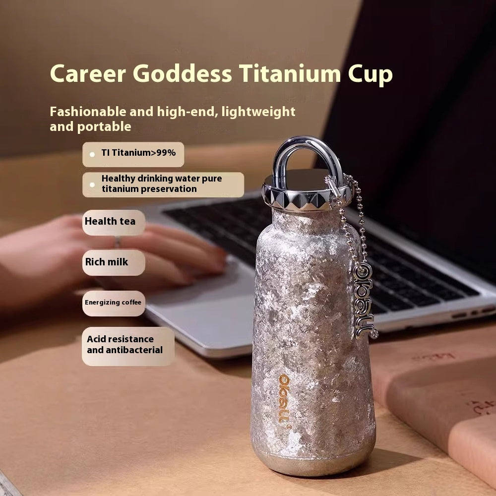 Convenient Pure Titanium Business Office Cup