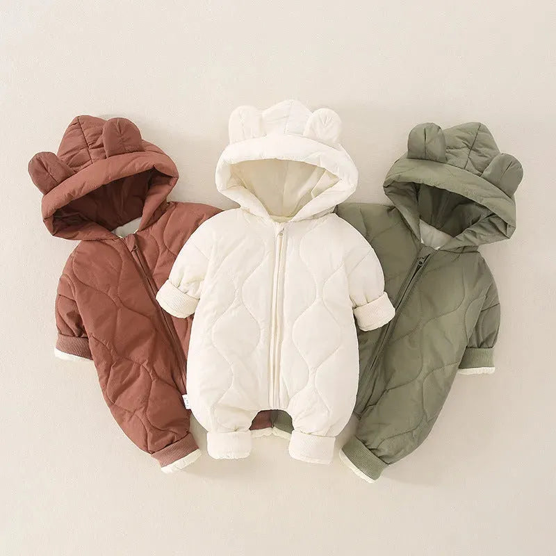 Baby Autumn And Winter Rompers Thermal Clothes - Bellarte Enchanté Baby Autumn And Winter Rompers Thermal Clothes
