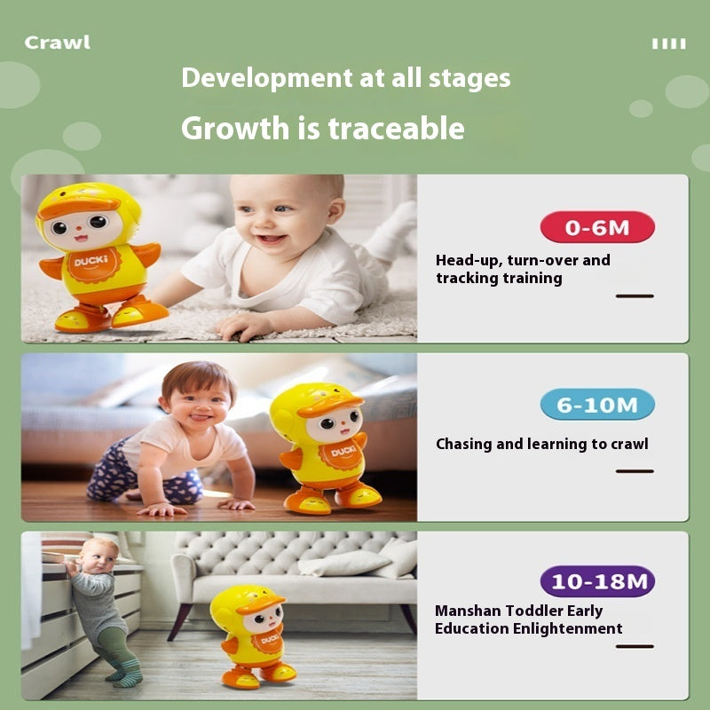 Baby Can Sing And Dance. The Cute Duck Swings Left And Right. - Bellarte Enchanté Baby Can Sing And Dance. The Cute Duck Swings Left And Right.