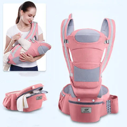 Baby Carrier Infant Baby Hipseat Carrier 3 In 1 Front Facing Ergonomic - Bellarte Enchanté Baby Carrier Infant Baby Hipseat Carrier 3 In 1 Front Facing Ergonomic