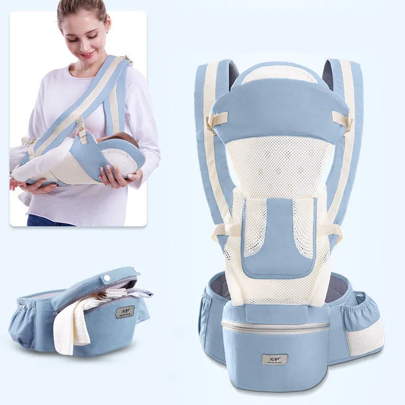 Baby Carrier Infant Baby Hipseat Carrier 3 In 1 Front Facing Ergonomic - Bellarte Enchanté Baby Carrier Infant Baby Hipseat Carrier 3 In 1 Front Facing Ergonomic