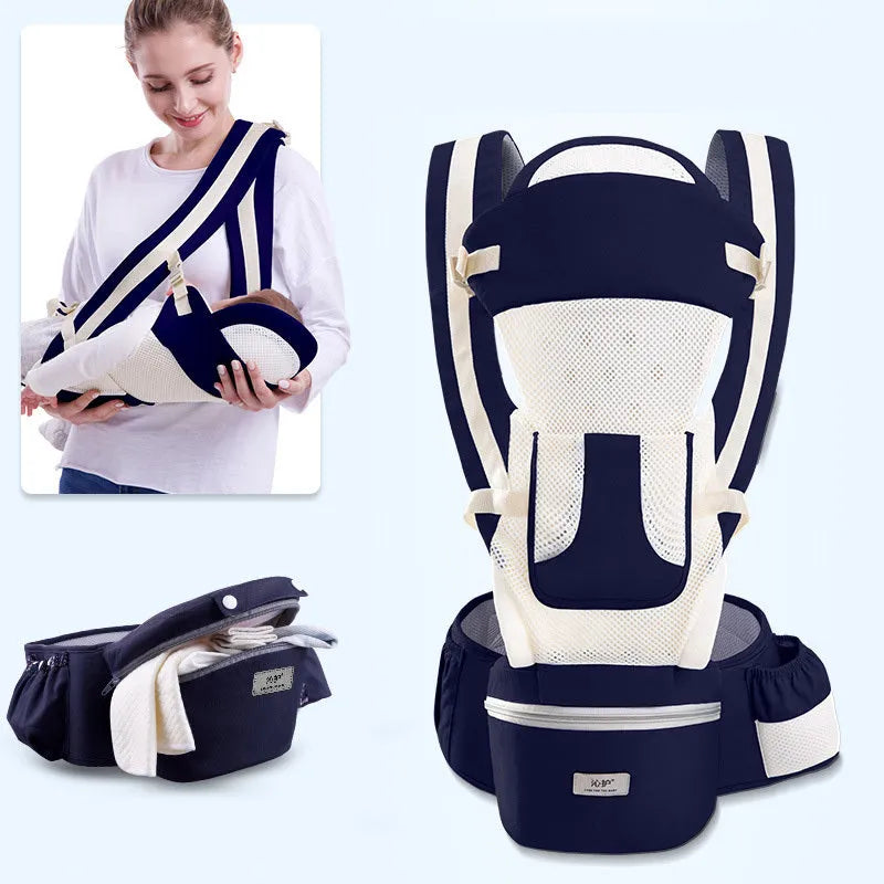 Baby Carrier Infant Baby Hipseat Carrier 3 In 1 Front Facing Ergonomic - Bellarte Enchanté Baby Carrier Infant Baby Hipseat Carrier 3 In 1 Front Facing Ergonomic