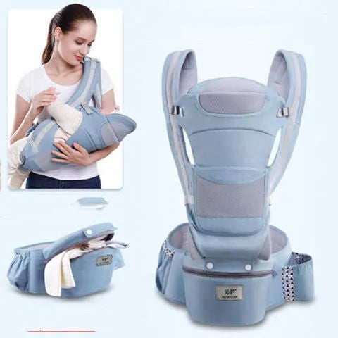 Baby Carrier Infant Baby Hipseat Carrier 3 In 1 Front Facing Ergonomic - Bellarte Enchanté Baby Carrier Infant Baby Hipseat Carrier 3 In 1 Front Facing Ergonomic