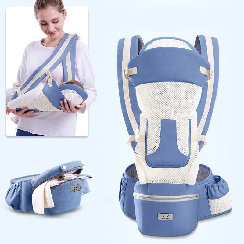 Baby Carrier Infant Baby Hipseat Carrier 3 In 1 Front Facing Ergonomic - Bellarte Enchanté Baby Carrier Infant Baby Hipseat Carrier 3 In 1 Front Facing Ergonomic