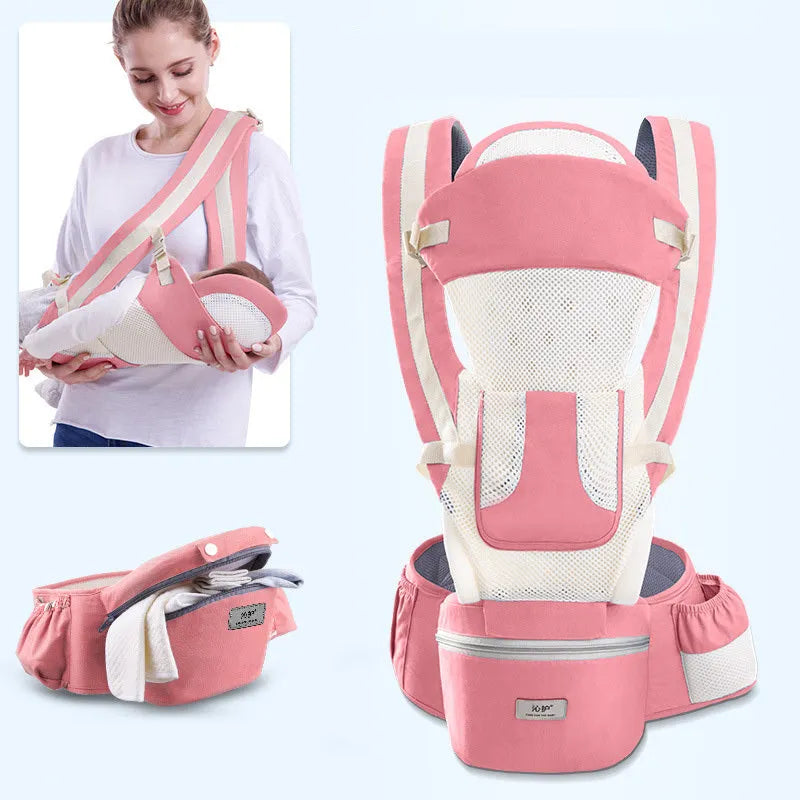 Baby Carrier Infant Baby Hipseat Carrier 3 In 1 Front Facing Ergonomic - Bellarte Enchanté Baby Carrier Infant Baby Hipseat Carrier 3 In 1 Front Facing Ergonomic