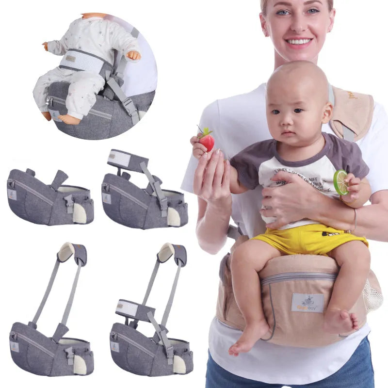 Baby Carrier Waist Stool Breathable Lightweight Baby Supplies - Bellarte Enchanté Baby Carrier Waist Stool Breathable Lightweight Baby Supplies