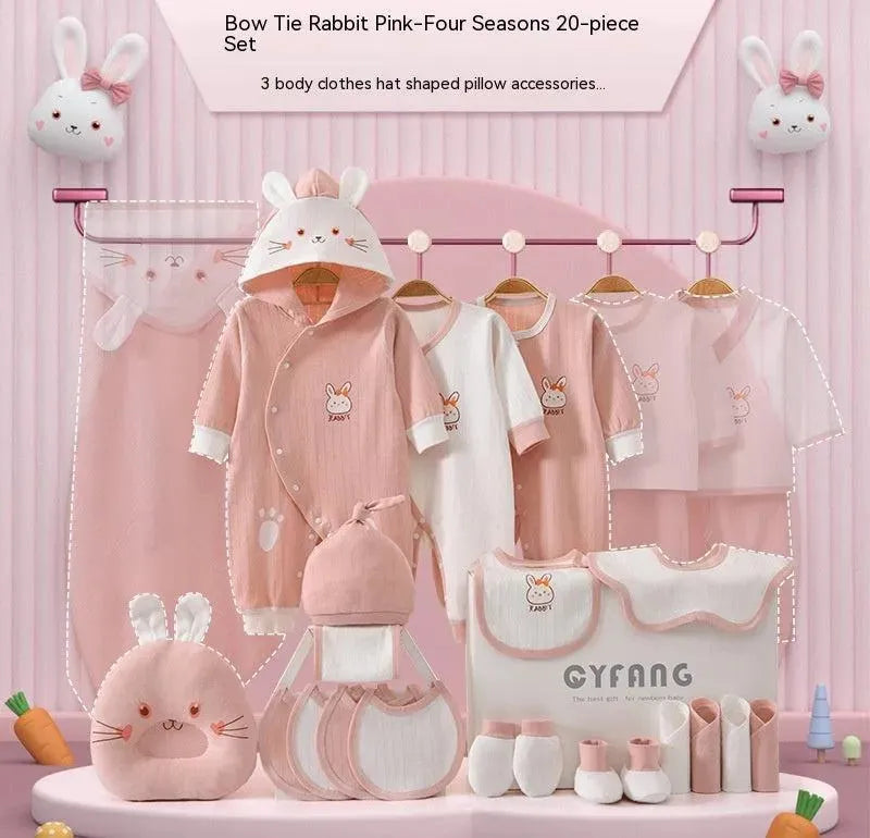 Baby Fashion Simple Newborn Gift Set - Bellarte Enchanté Baby Fashion Simple Newborn Gift Set