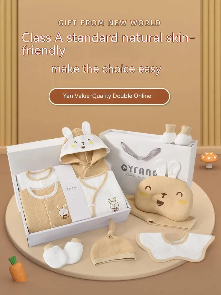 Baby Fashion Simple Newborn Gift Set - Bellarte Enchanté Baby Fashion Simple Newborn Gift Set