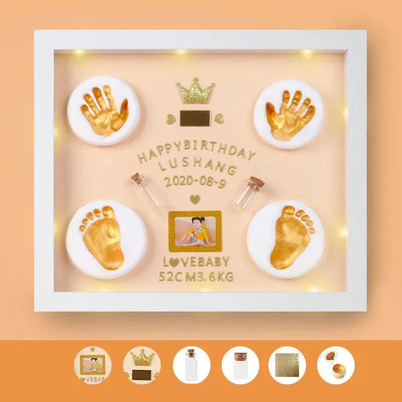 Baby Hand And Foot Photo Frame - Bellarte Enchanté Baby Hand And Foot Photo Frame