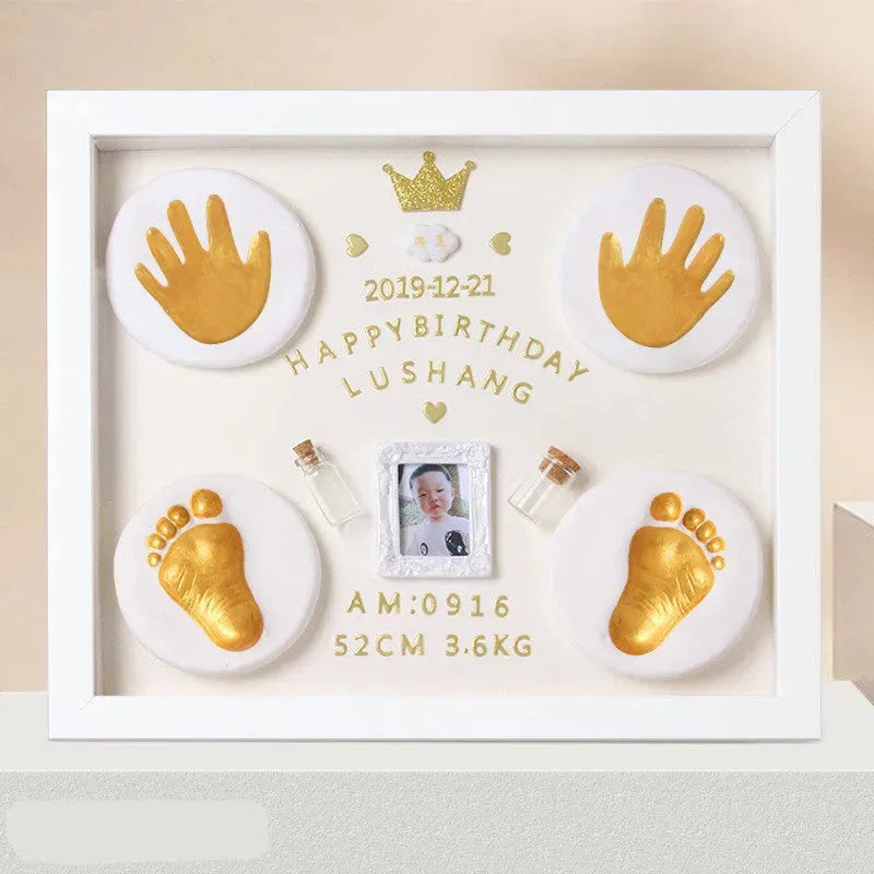 Baby Hand And Foot Photo Frame - Bellarte Enchanté Baby Hand And Foot Photo Frame